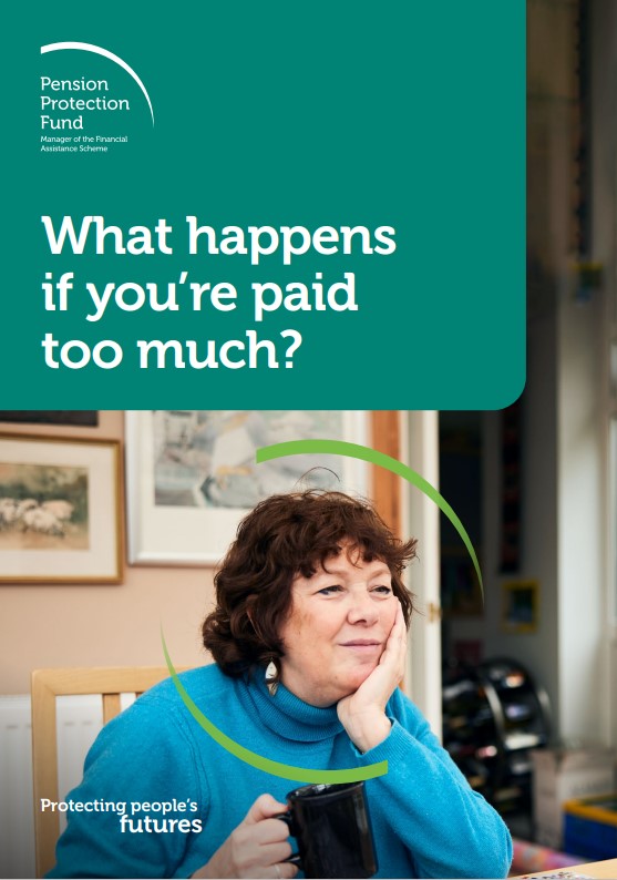 FAS Booklet: What happens if you're paid too much